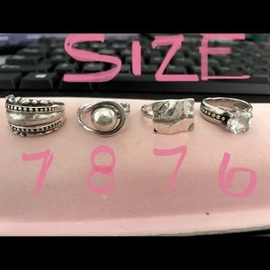 I have outgrown these rings. And do not fit them any longer